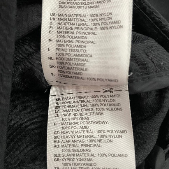 Adidas Windbreaker Jacket Womens Large Black Athleisure Outdoor Lightweight - Picture 8 of 12